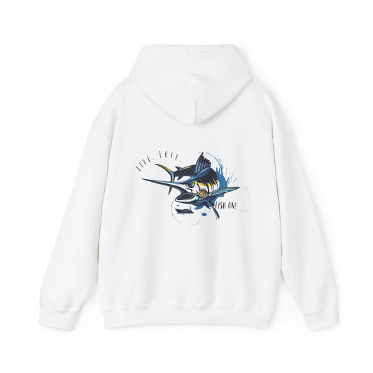 Surfin Marlin live ,love ,fish on Sweatshirt